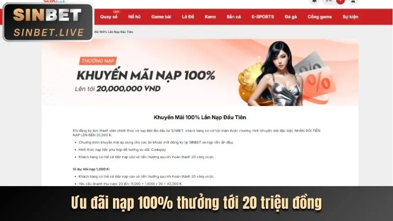 Khuyến mãi viebet mới